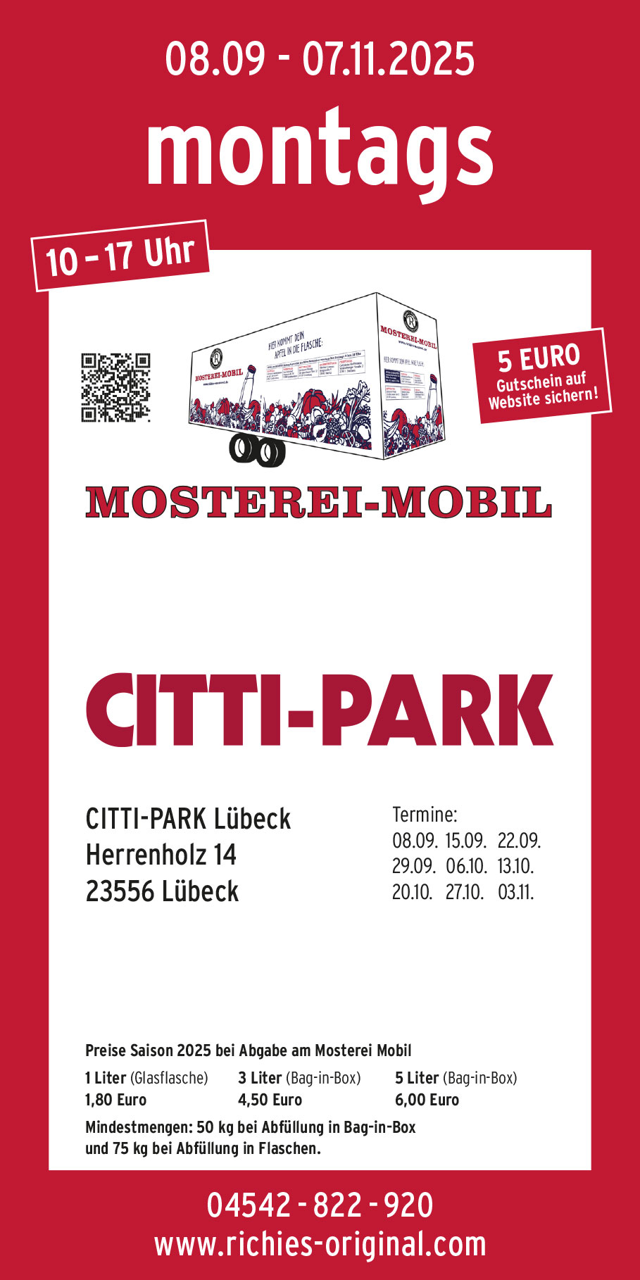 Infos zur Mosterei-Aktion